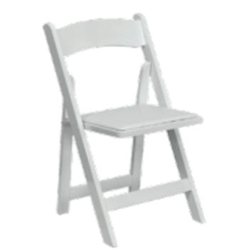 white-folding-chair