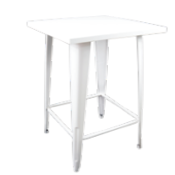white-square-high-table