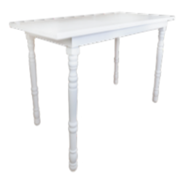 wooden-white-rectangle-high-table