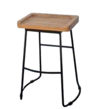 wooden-metal-legs-stool