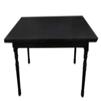 wooden-black-rectangle-table